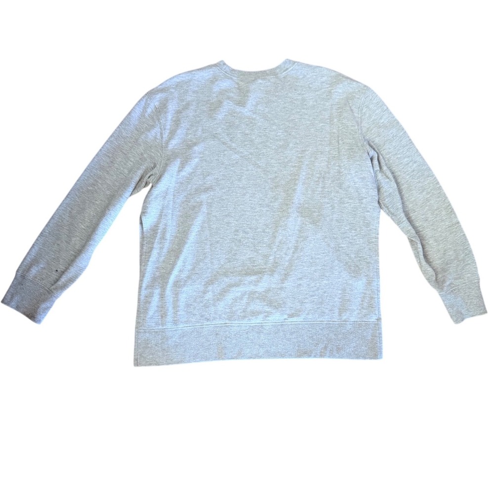 JoyLab Heather Gray High Low Side Slit Crewneck Sweatshirt Womens Medium - Picture 3 of 3